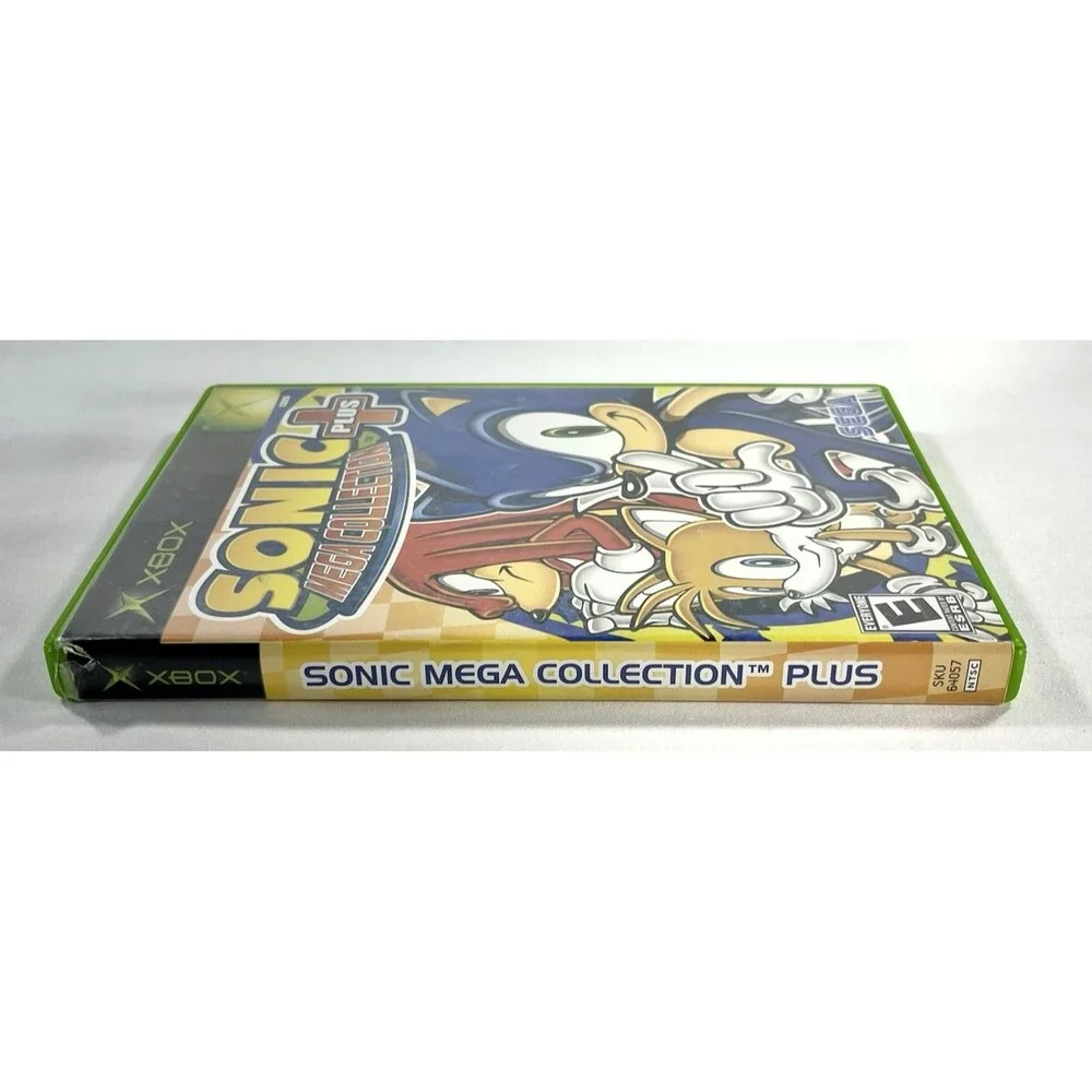 Sonic Mega Collection Plus Microsoft Xbox 2004 Disc & Case Tested